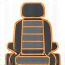Plush car seat highlighted for interior care