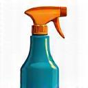 Detailing spray bottle icon for product guides